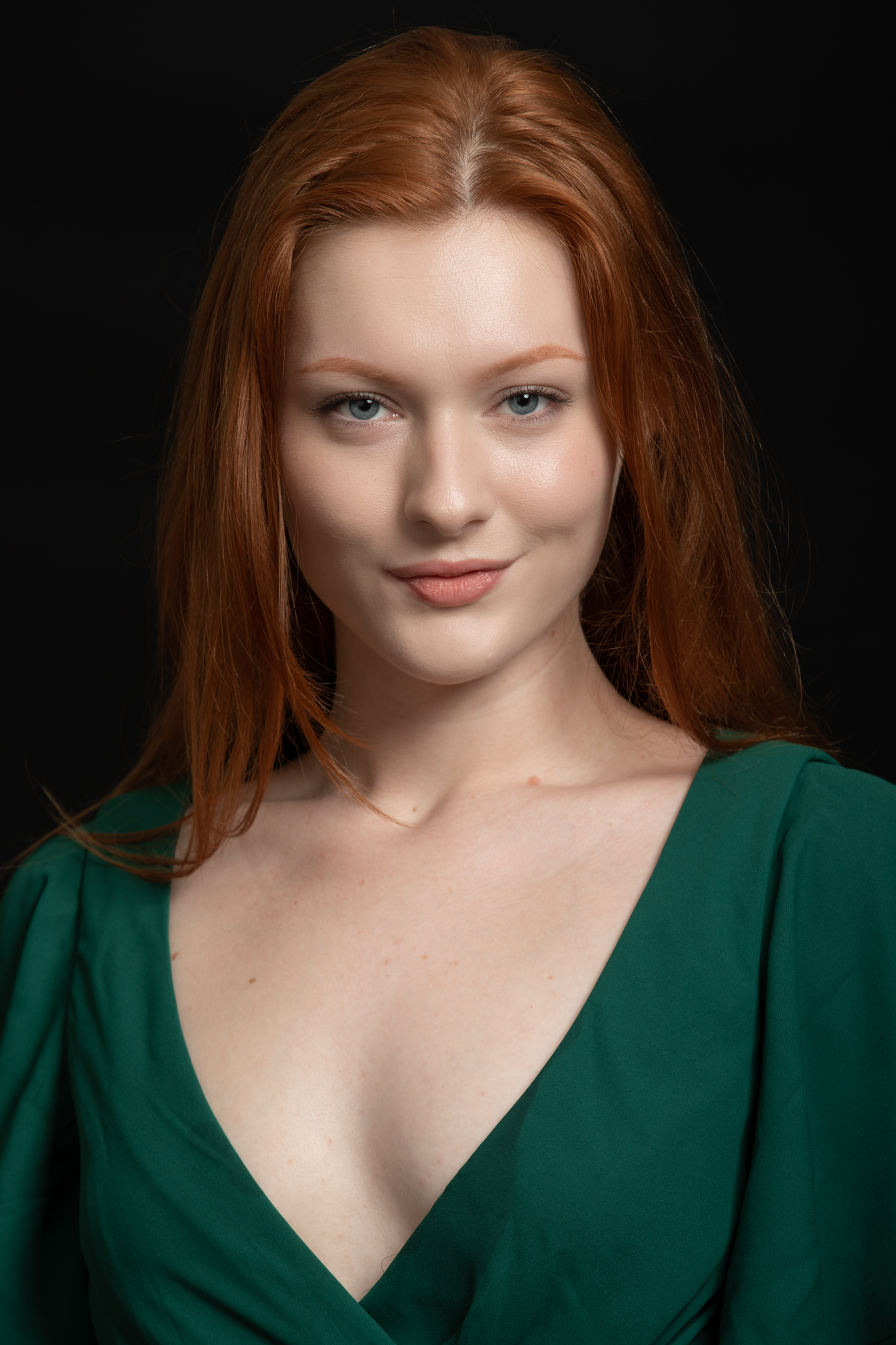 Theatrical Model Actress Headshot Photography